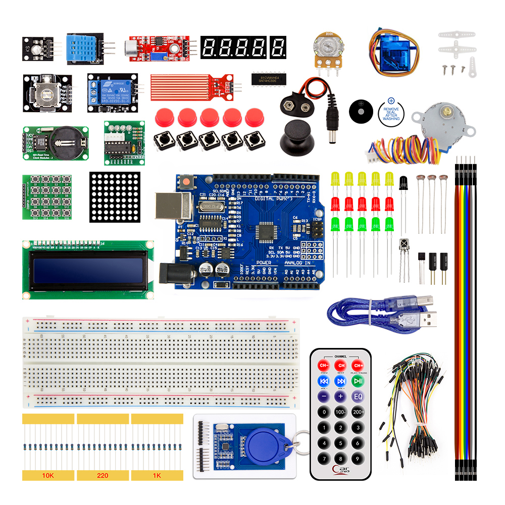Обновленный набор Arduino UNO R3 CH340